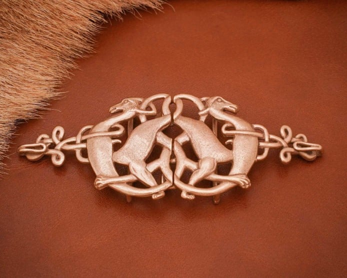 Boucle fermoir celte en bronze 7 Boucle fermoir celte en bronze – Image 7