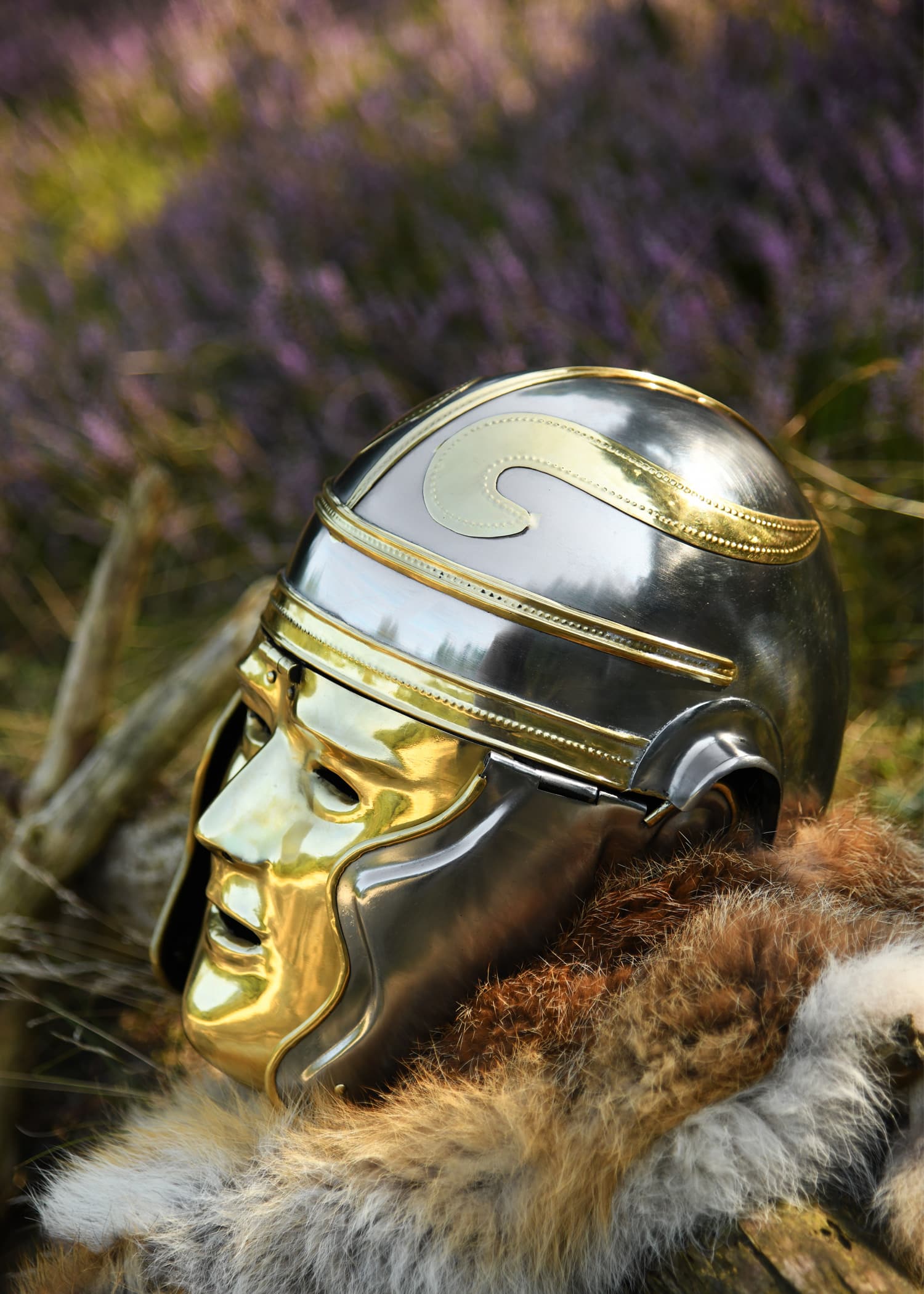 Casque Imperial Gaulois à visage 5 Casque Imperial Gaulois à visage – Image 5