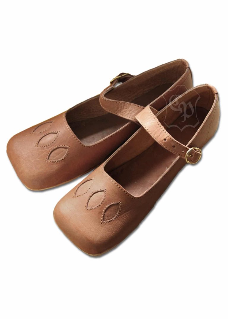 Chaussures renaissance bouche de vache