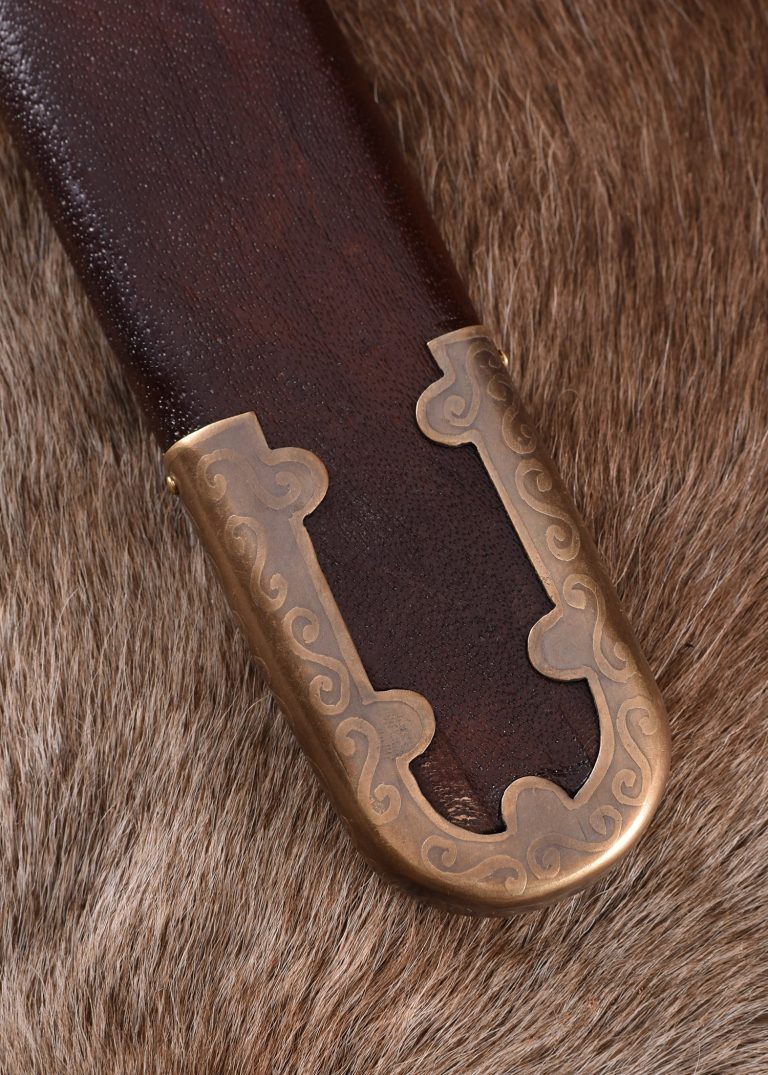 Epée viking Vendel avec fourreau acier Damas