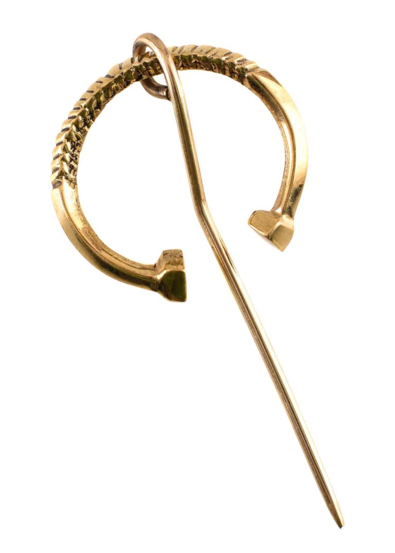 Fibule petite bague laiton