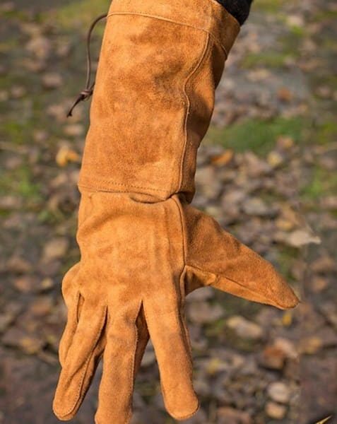 Gants en cuir marron 14 Gants en cuir marron
