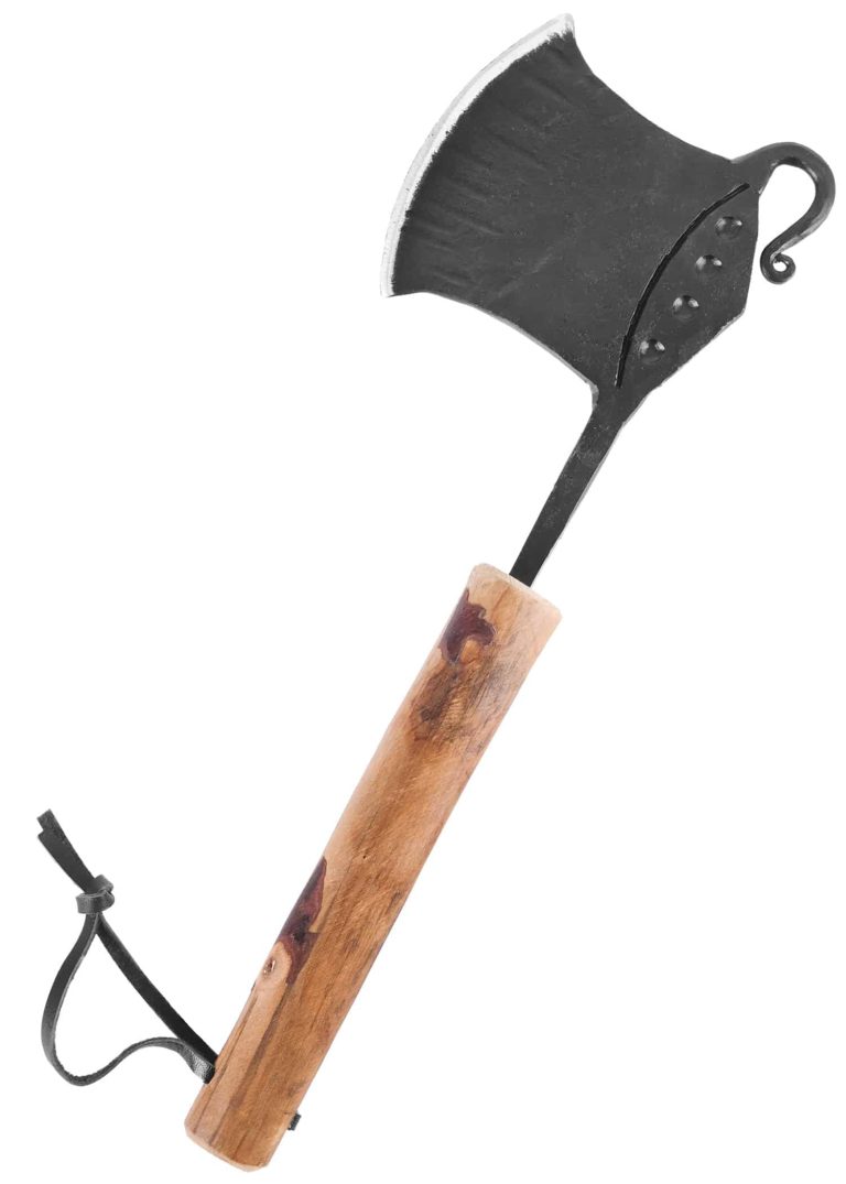 Hache de cuisine forgée