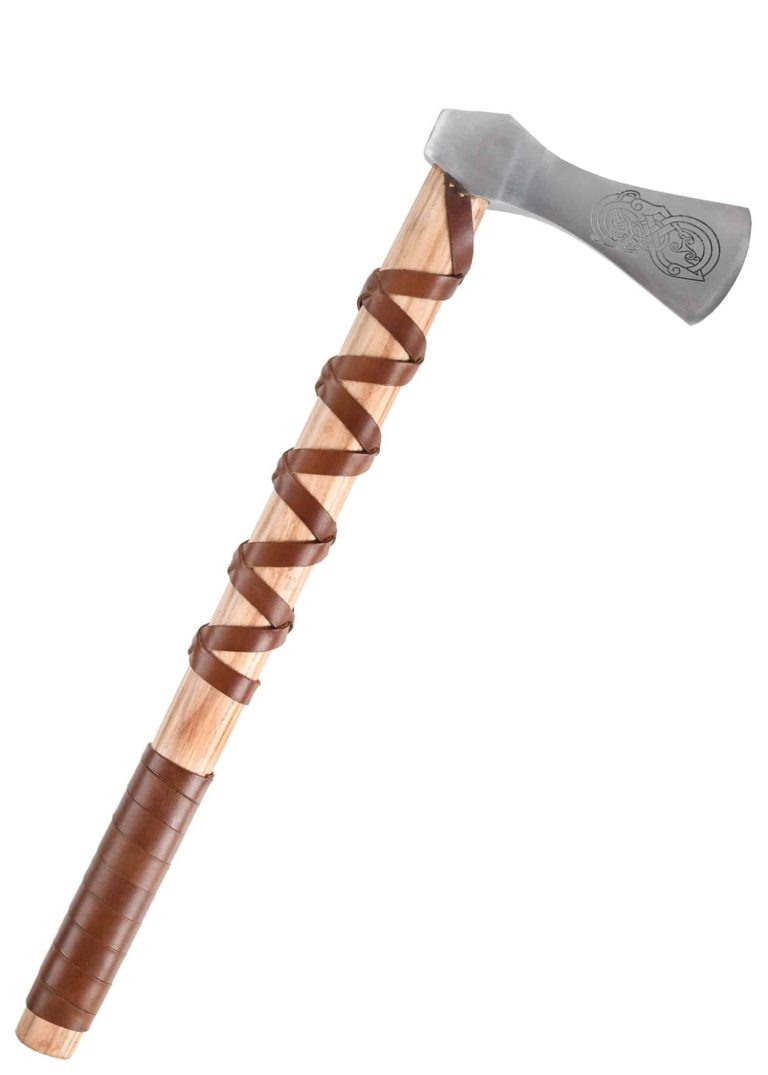 Hache viking en acier moulé, type A