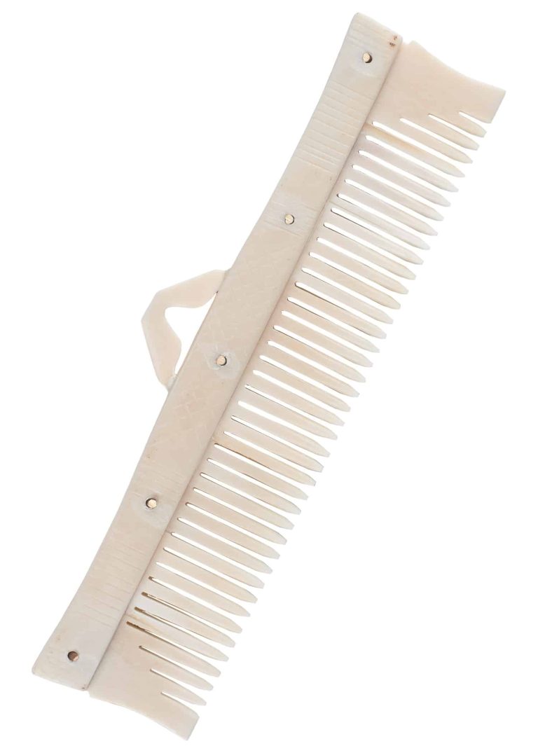 Peigne viking en os