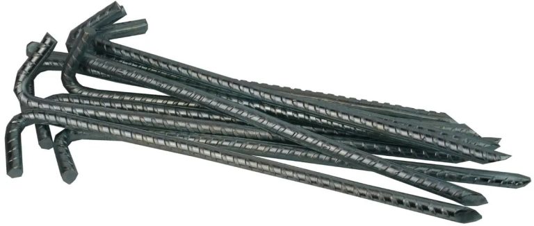 Piquet de tente acier ultra solide 33.5 cm