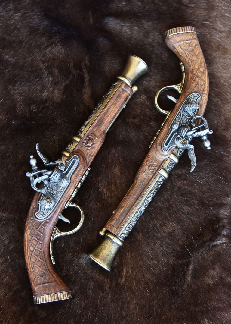 Pistolets de duel espingoles XVIIIe
