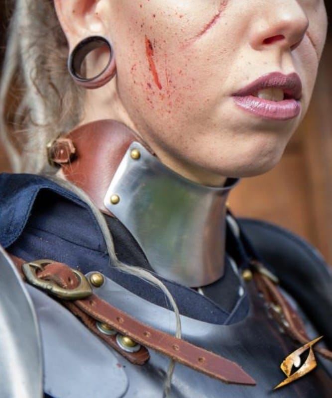 Protège-cou Renegade acier poli 2 Protège-cou Renegade acier poli – Image 2