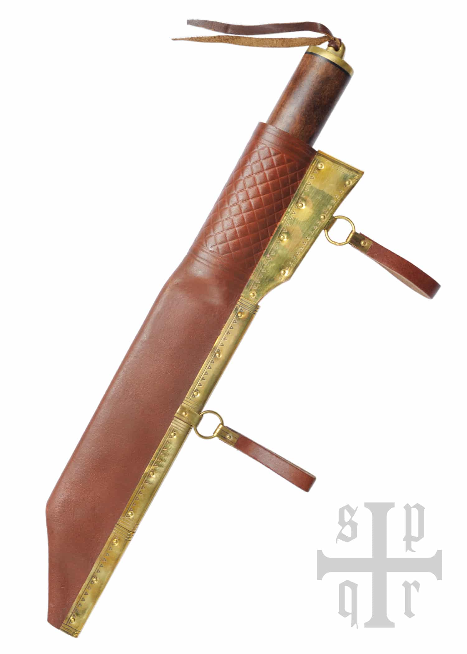 Scramasaxe acier Damas affûté 3 Scramasaxe acier Damas affûté – Image 3