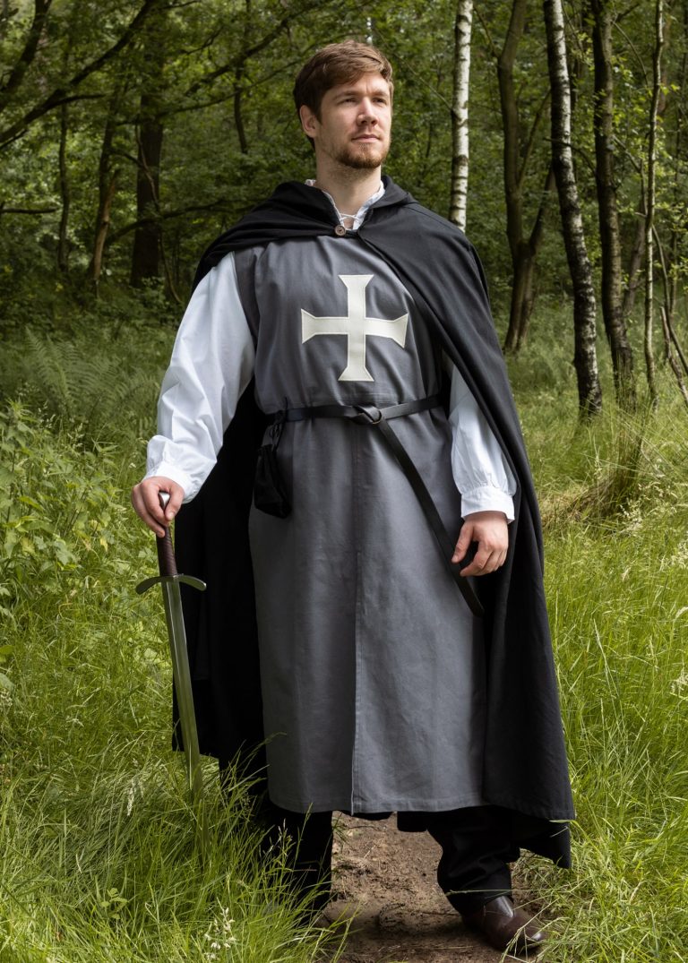 Tabard médiéval Teutonique gris