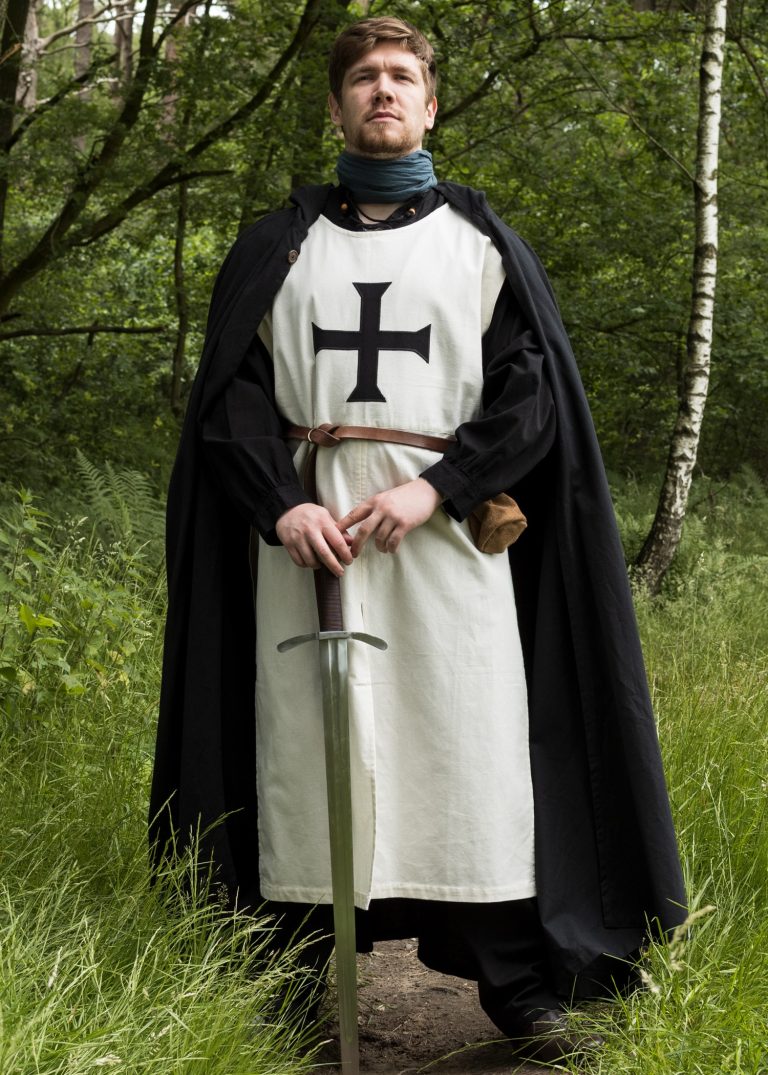 Tabard médiéval Teutonique naturel