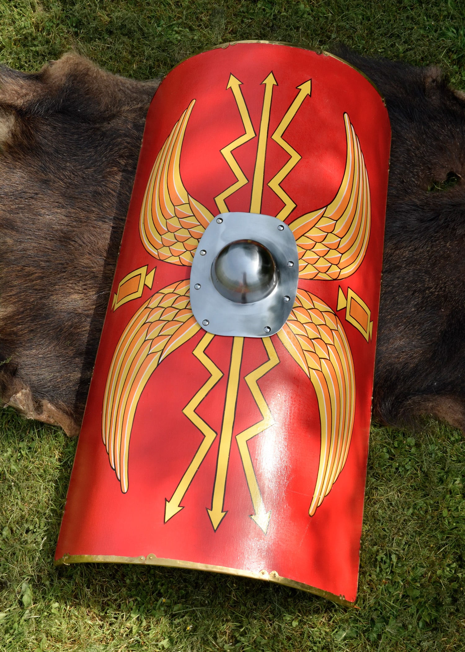 Umbo romain en acier 3 Umbo romain en acier – Image 3