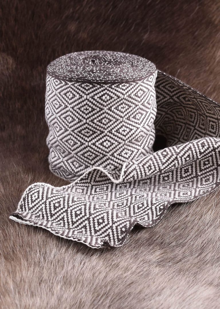 Bandes molletières vikings en twill 7 m