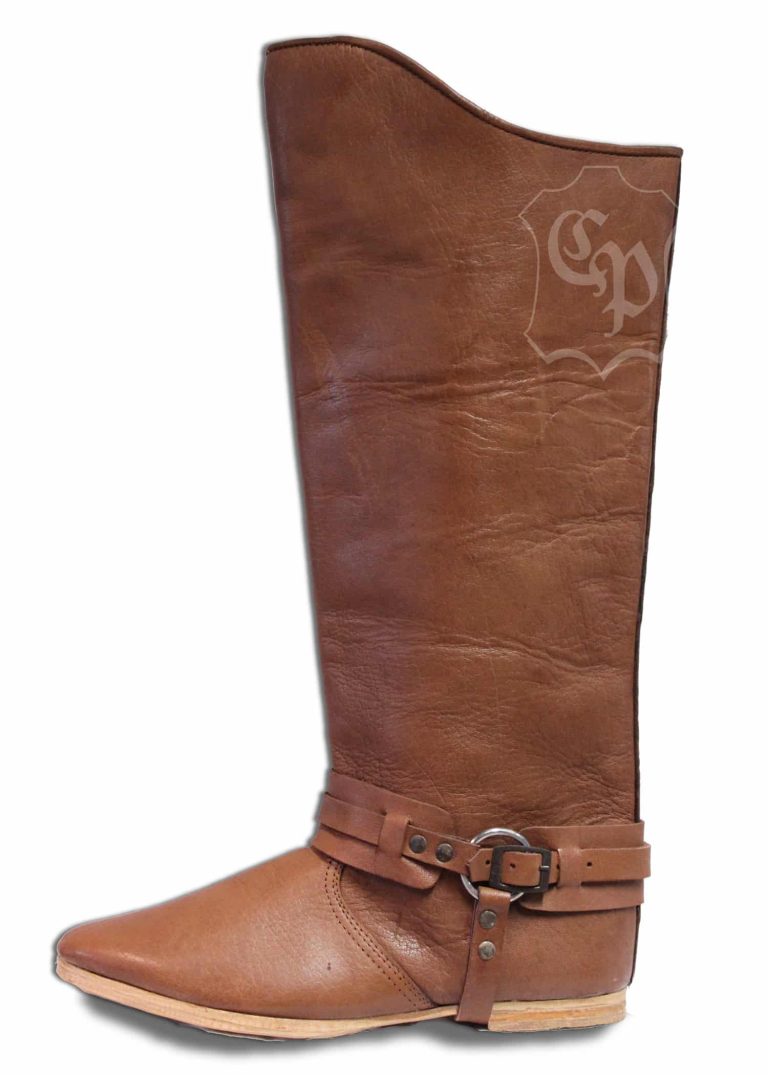 Bottes d'équitation médiévales