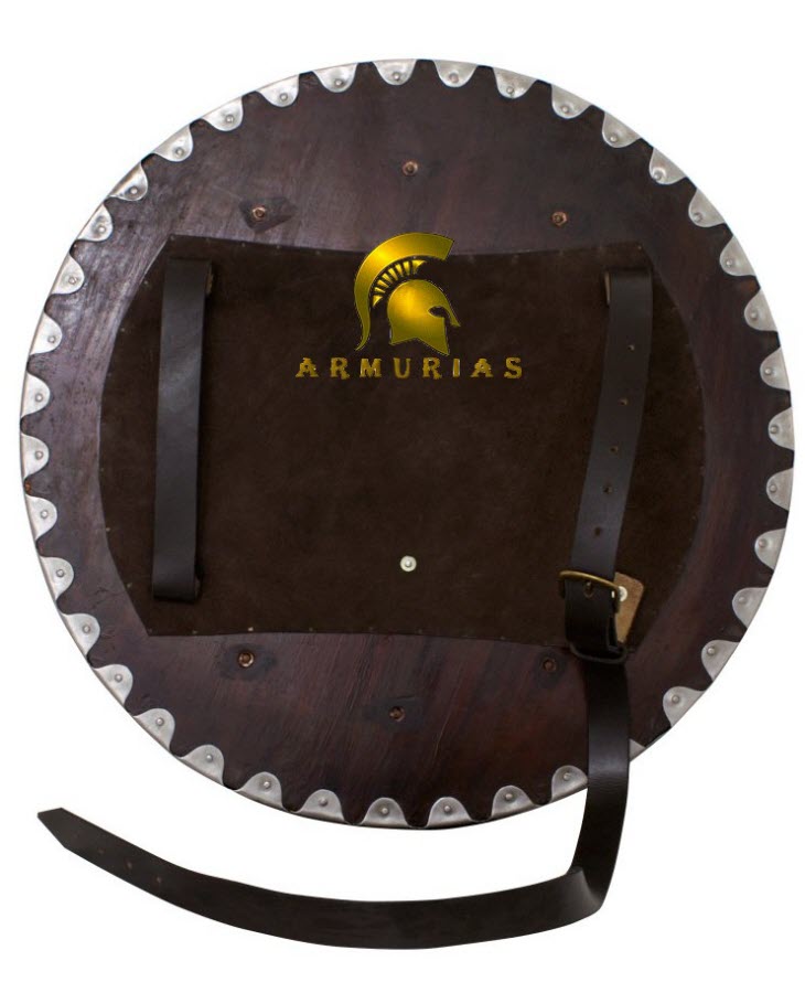 Bouclier viking de combat décoré 2 Bouclier viking de combat décoré – Image 2