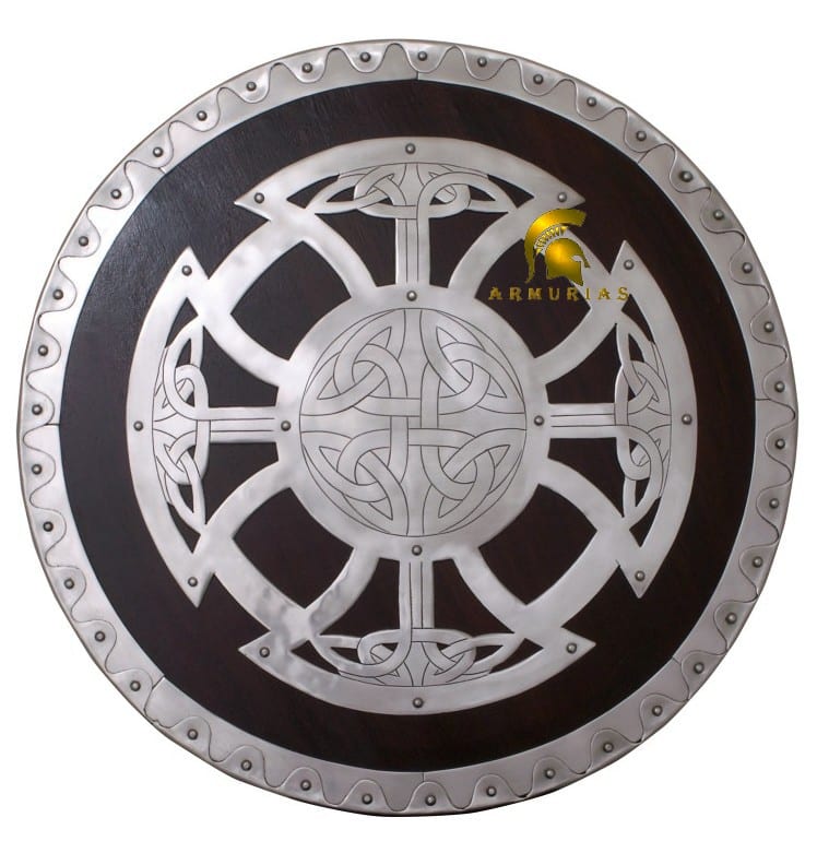 Bouclier viking de combat décoré 1 Bouclier viking de combat décoré