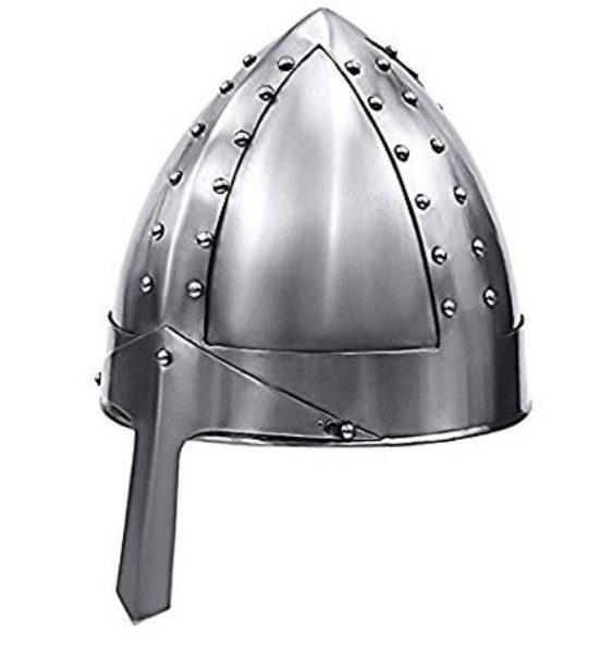 Casque normand médiéval nasal