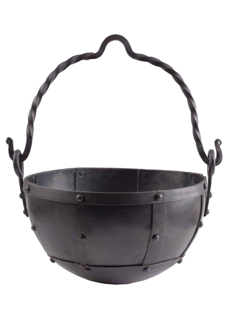 Chaudron acier riveté 9L