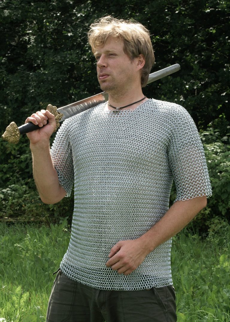 Chemise cotte de maille courte