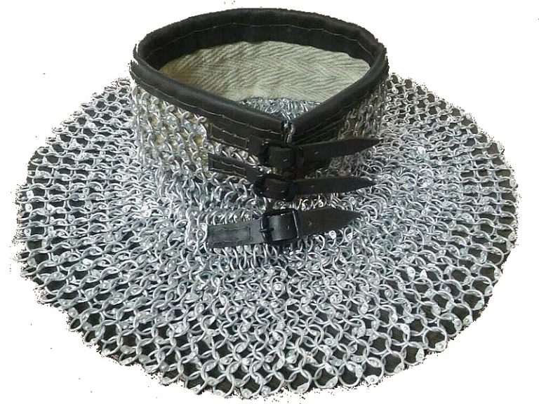 Colletin de mailles aluminium riveté gamboisé