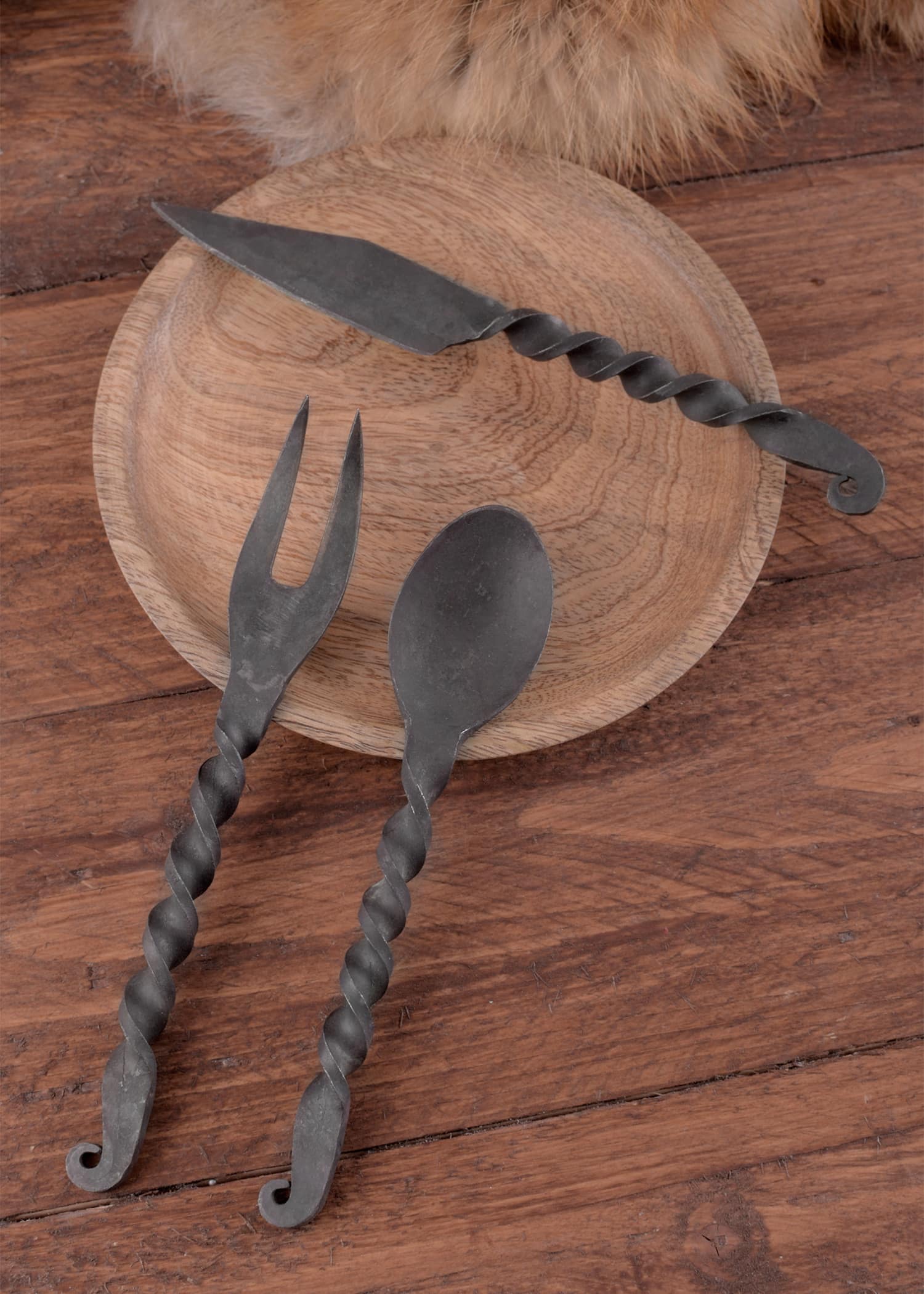 Couverts en fer forgé 2 Couverts en fer forgé – Image 2