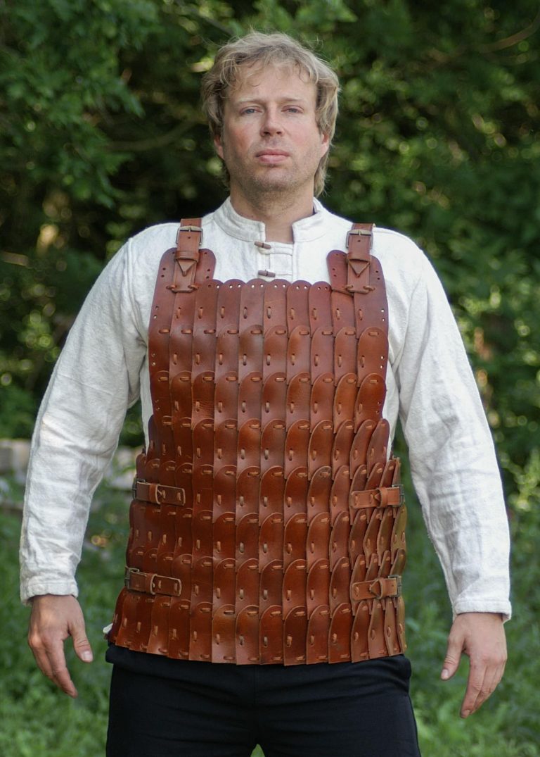Armure Cuirasse lamellaire cuir