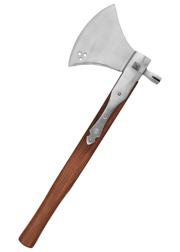 Hache de combat avec marteau 16 siècle