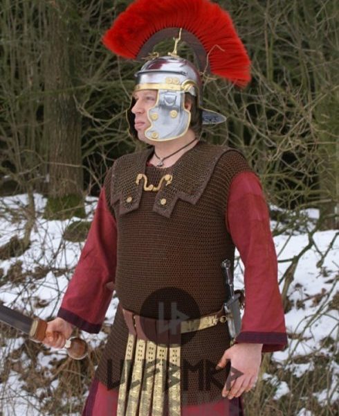 Lorica Hamata acier naturel - XL