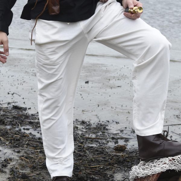 Pantalon médiéval Hagen naturel 9 Pantalon médiéval Hagen naturel
