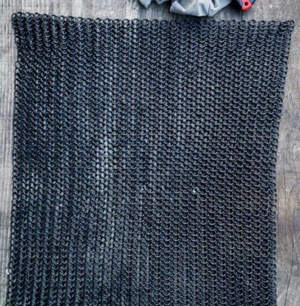 Rectangle de maille noire DIY 7 Rectangle de maille noire DIY