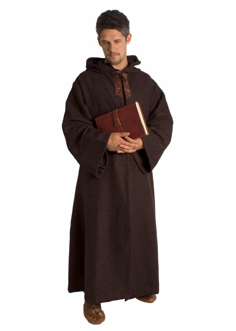 Robe moine Benoit marron