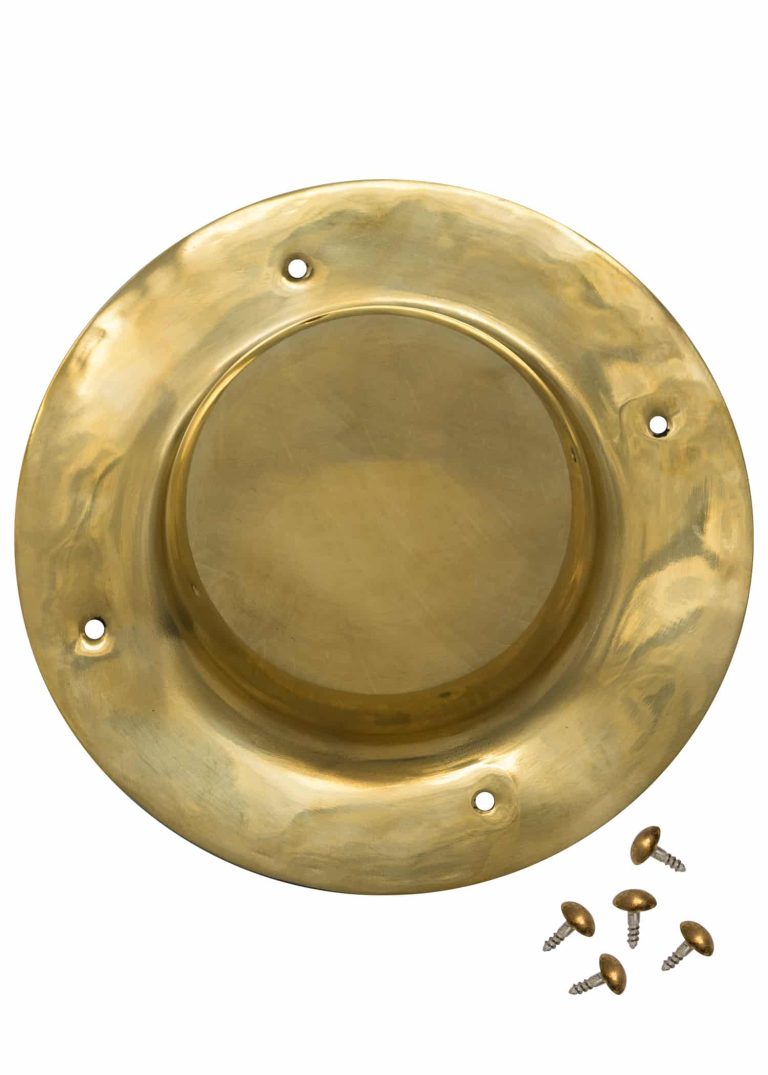 Umbo de bouclier rond laiton