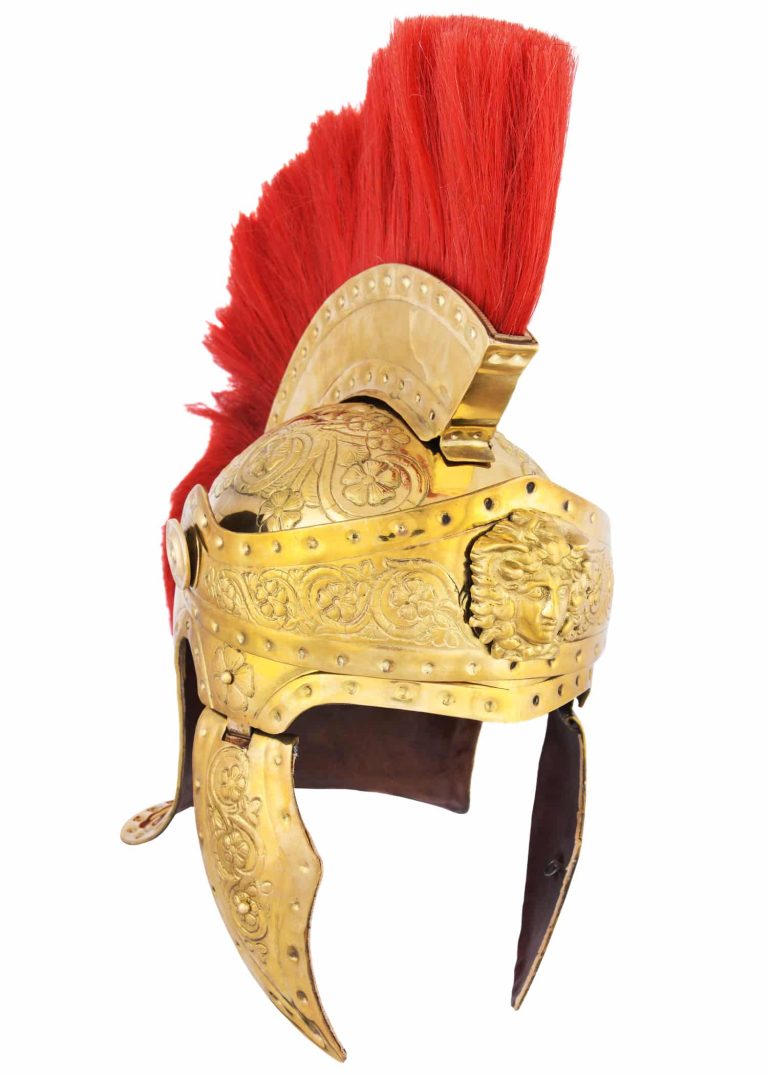 Casque prétorien romain en laiton