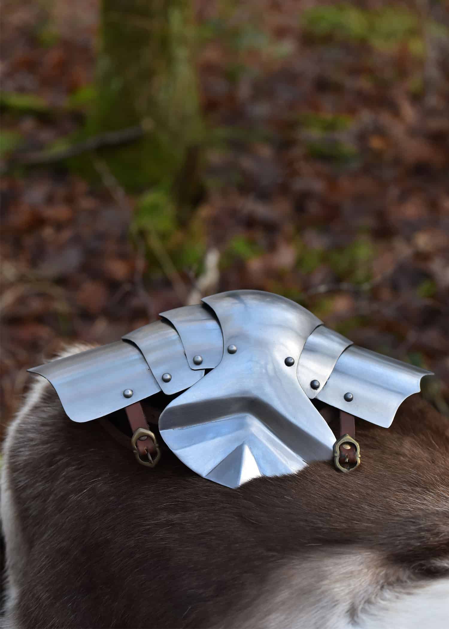 Genouillères médiévales du 15ème siècle en acier 1.3mm 4 Genouillères médiévales du 15ème siècle en acier 1.3mm – Image 4