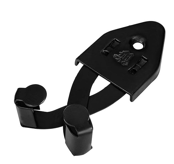 support mural pour épée acier noir