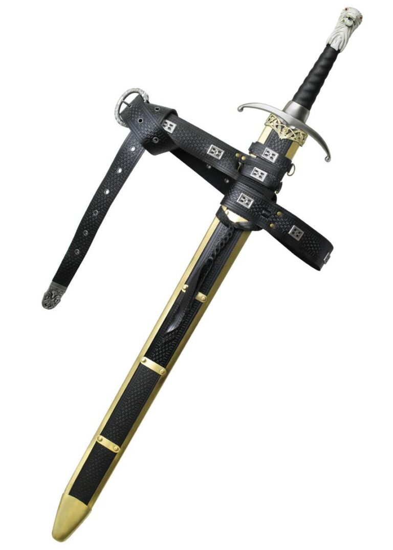 Fourreau Longclaw et ceinture noire, Grand-Griffe vendue séparément