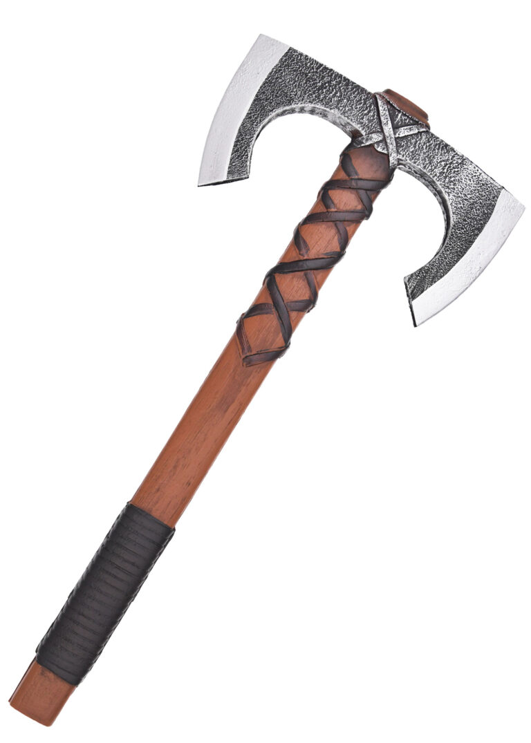 Hache double GN Jorvak – 42 cm en mousse