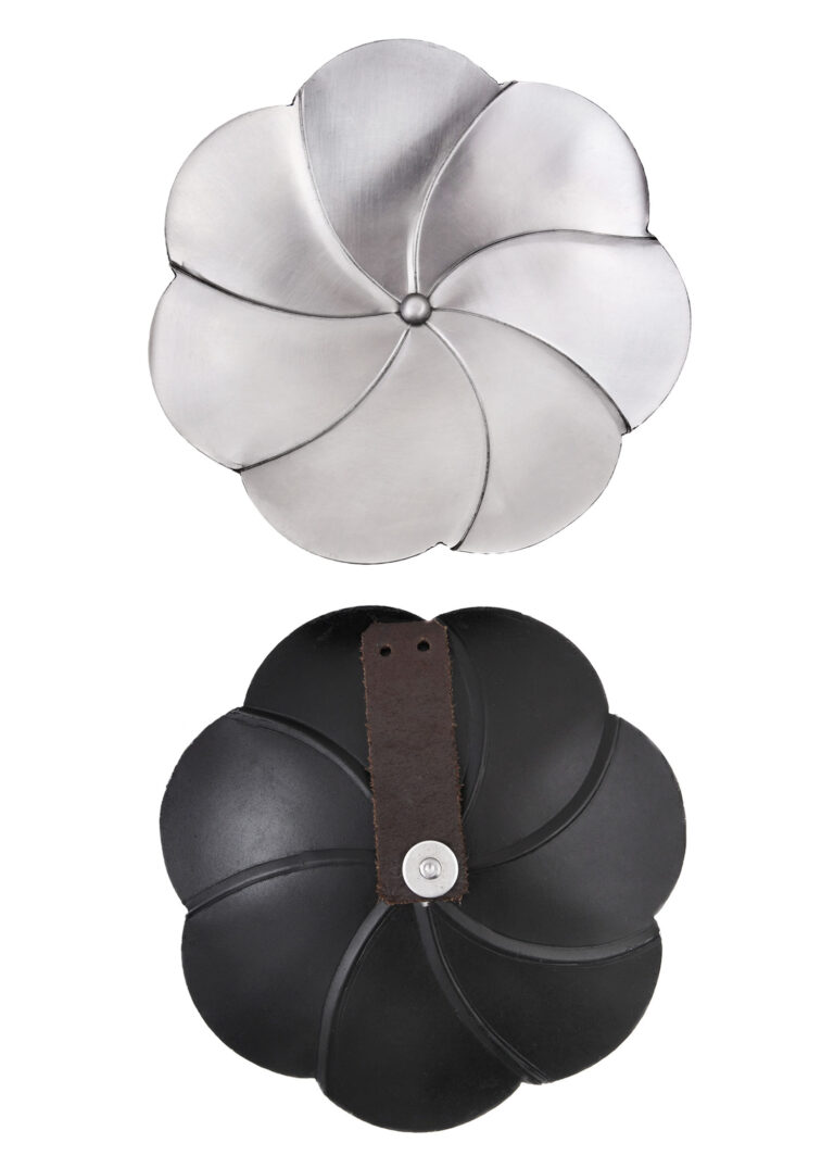 Rondelles d’armure en acier 1,2 mm – paire – vue 1