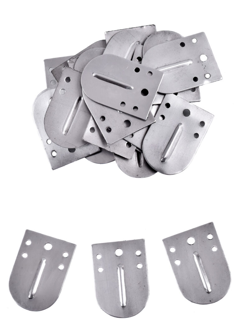 Écailles nervurées en acier 25 × 35 mm – lot de 25 – vue 1