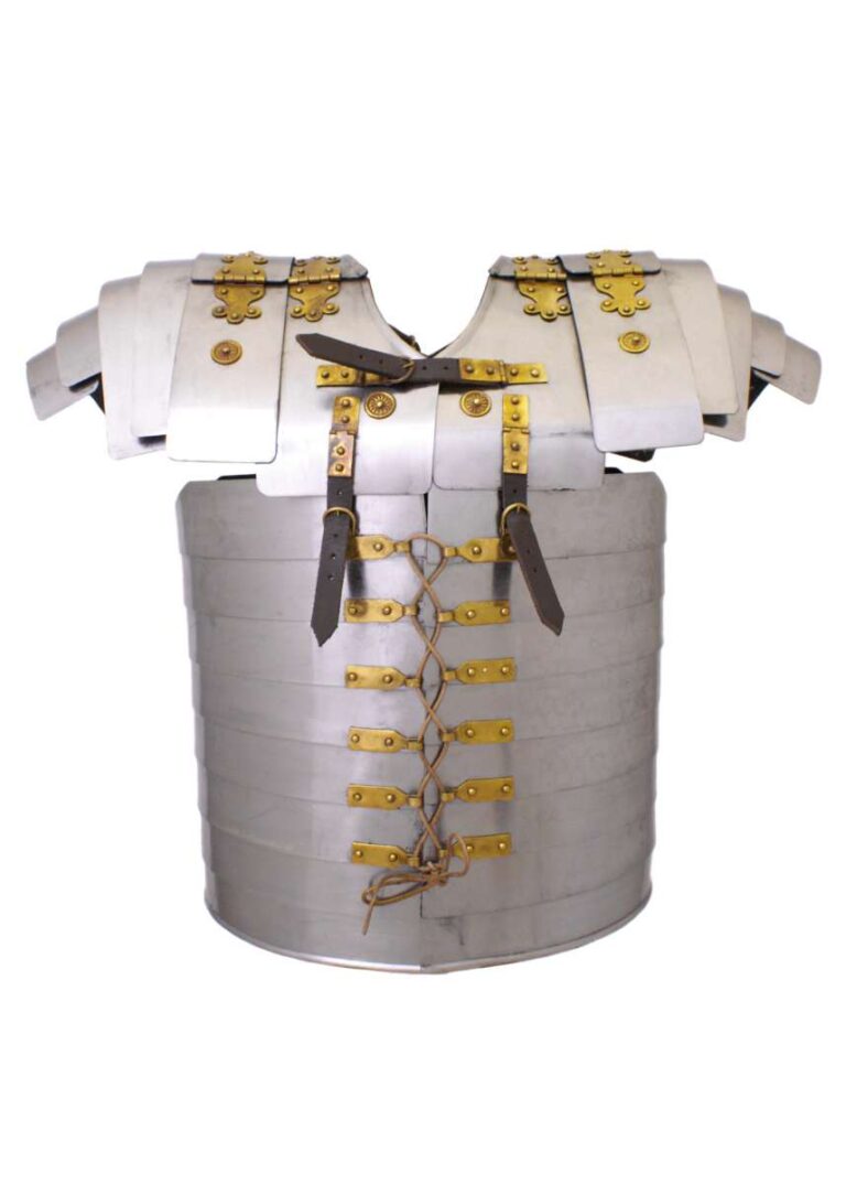Lorica segmentata Corbridge A en acier 1,3 mm – vue 1
