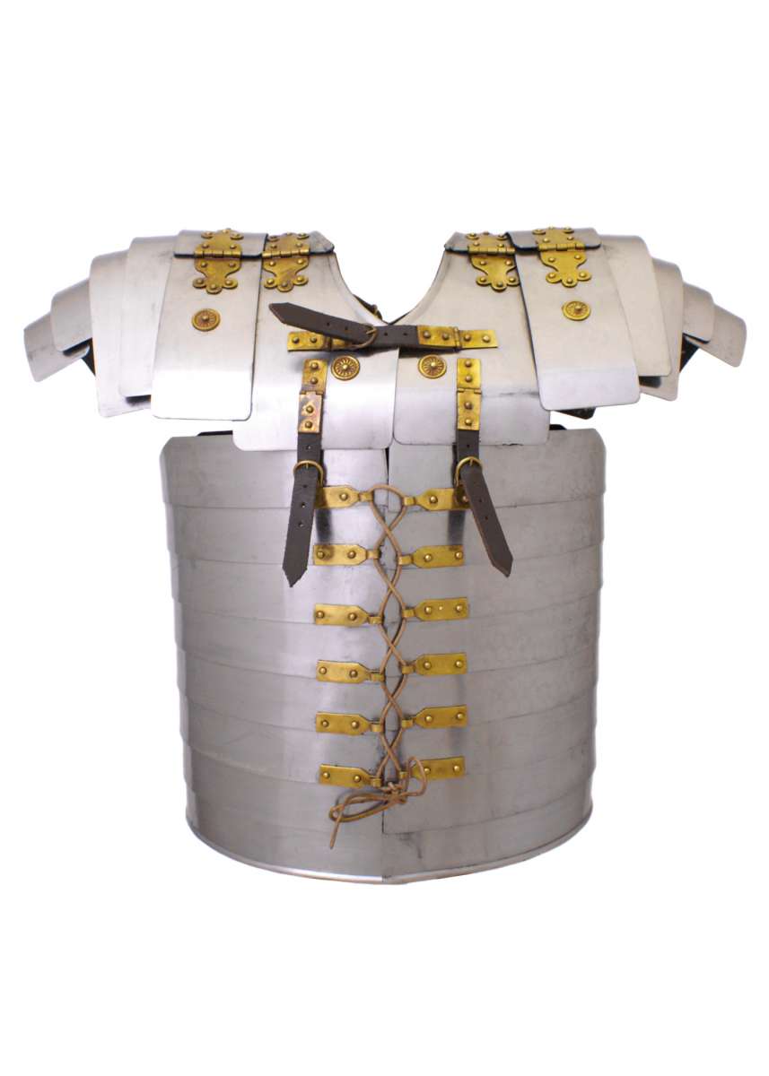 Lorica segmentata Corbridge A en acier 1,3 mm – vue 1