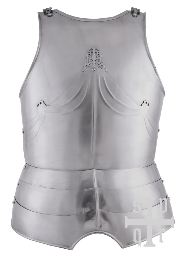Cuirasse gothique allemande vers 1465 – acier 1,2 mm – vue 1