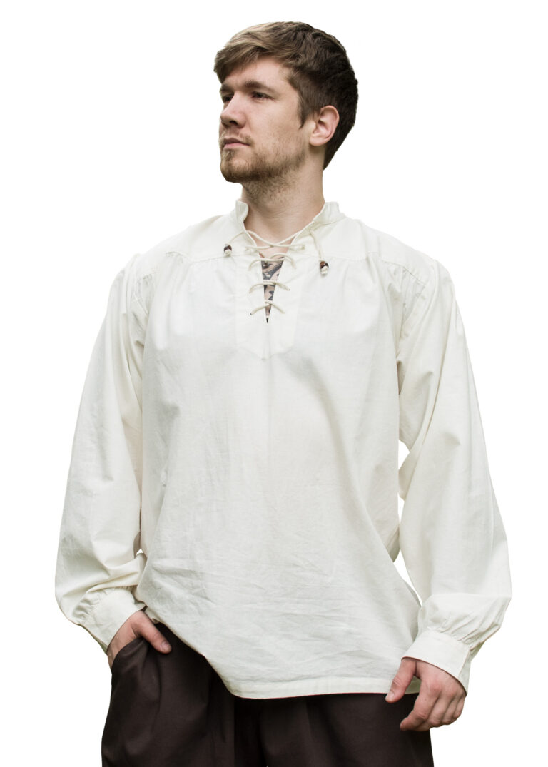 Chemise médiévale Ludwig – naturel