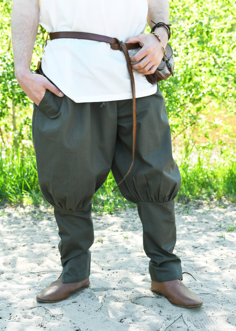 Pantalon viking Olaf – vert olive