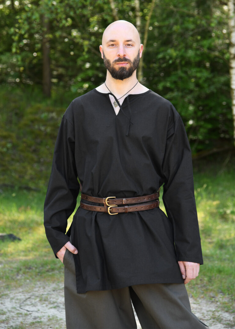 Tunique médiévale Gunther – noir