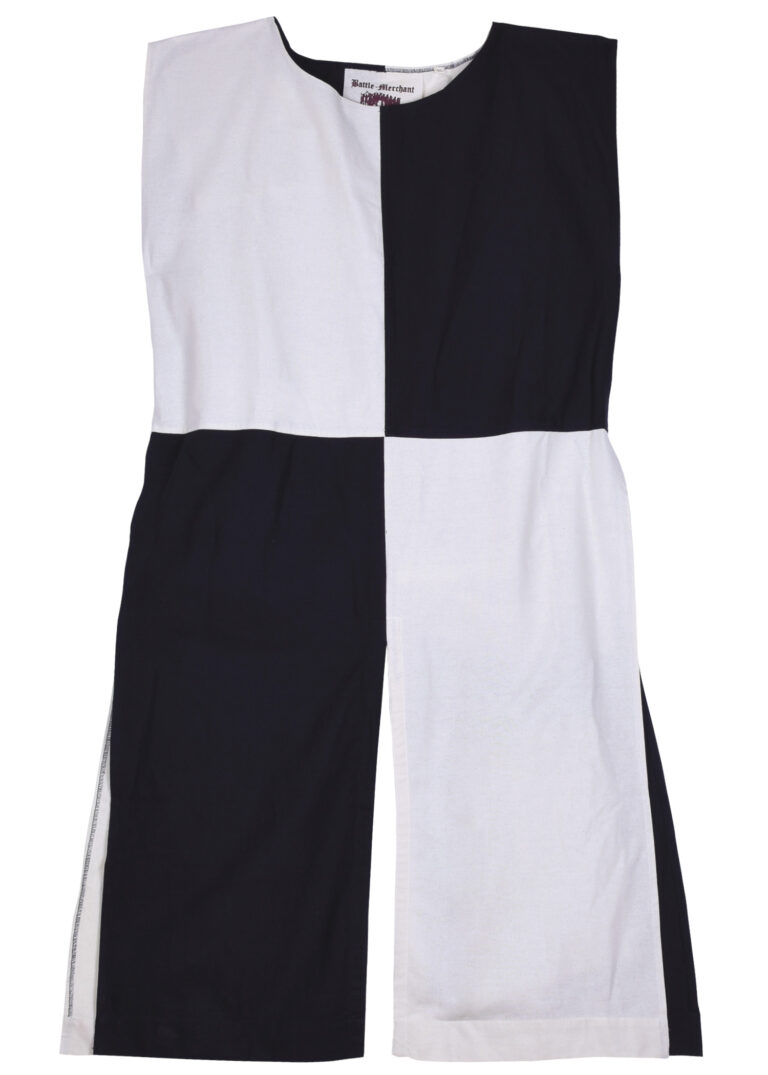 Tabard médiéval Eckhart – naturel et noir
