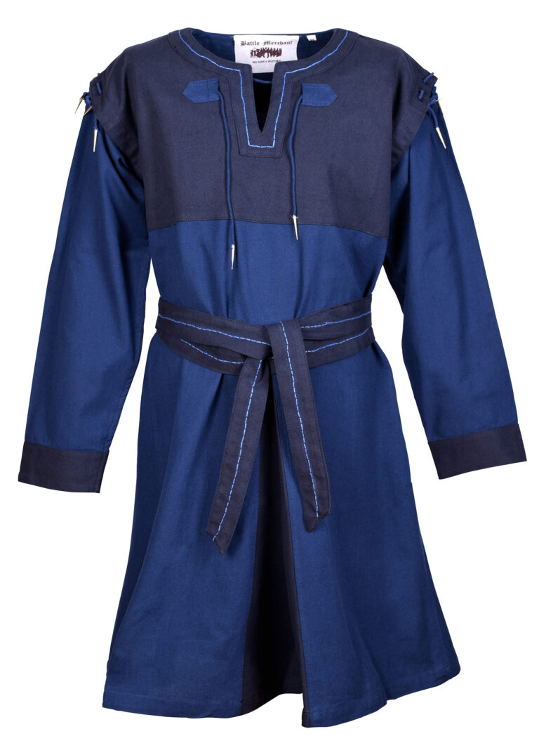 Tunique Bent à manches amovibles – bleu et bleu foncé