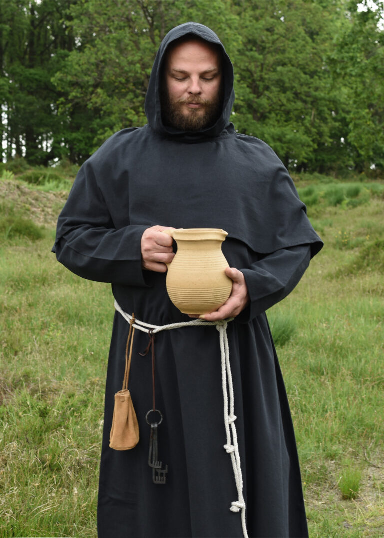 Robe de moine Benedikt – noir