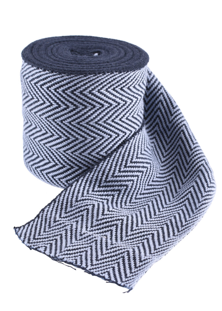 Bandes molletières à chevrons 7 m – deux coloris