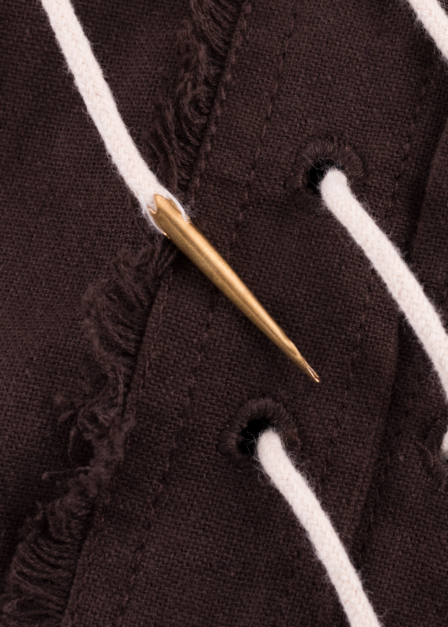 Lacets médiévaux tressés à ferrets – lot de 5 – vue 2